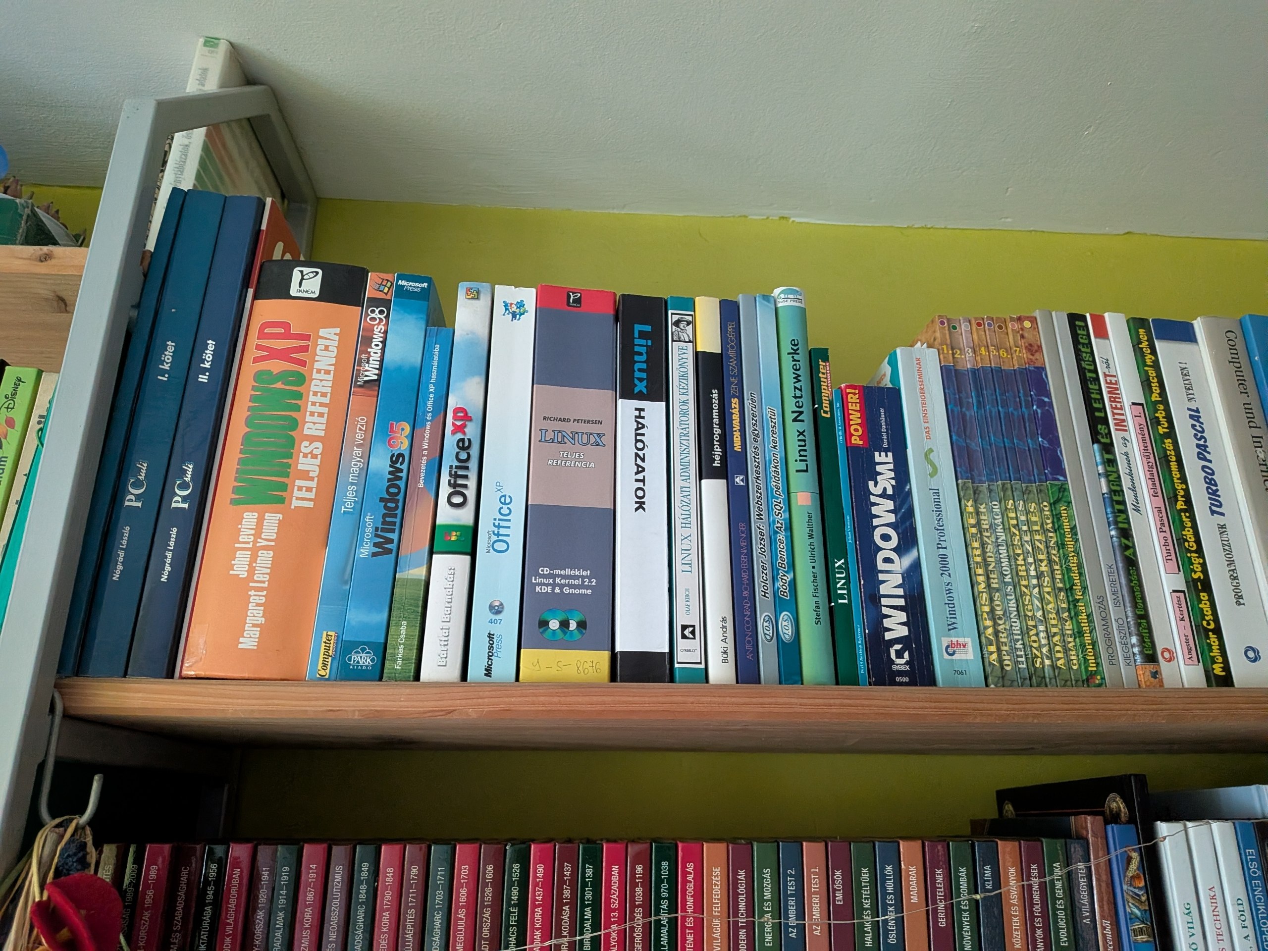 Part of my retro computer book collection